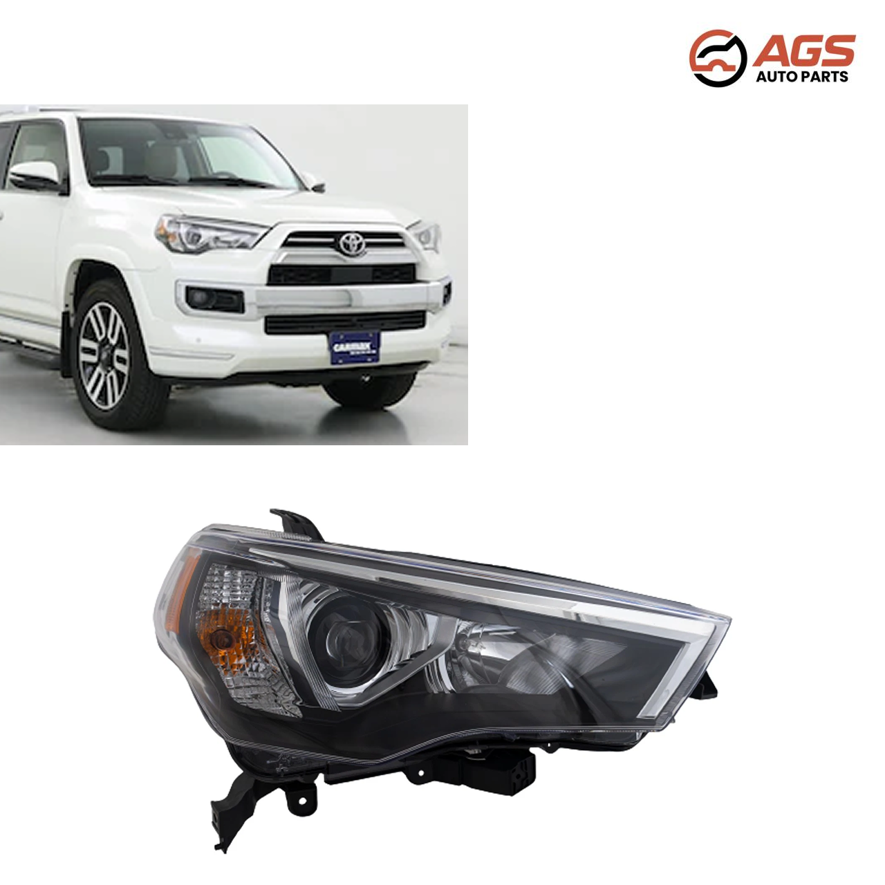 TOYOTA 4RUNNER 2021-2024 - RT HEADLAMP ASSY COMPOSITE (w/Auto Headlamps)