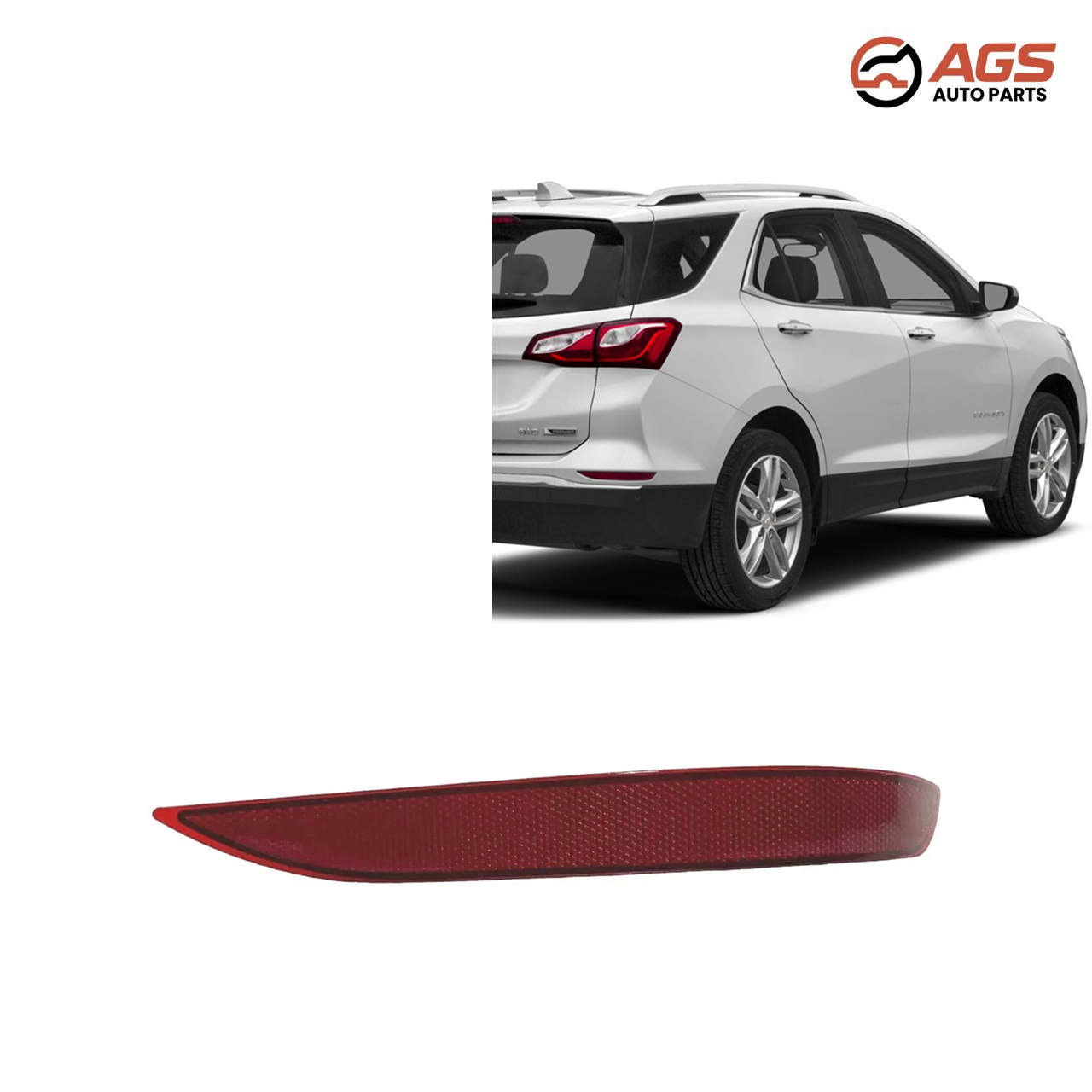 CHEVROLET EQUINOX 2018-2024 - RT REAR BUMPER REFLECTOR