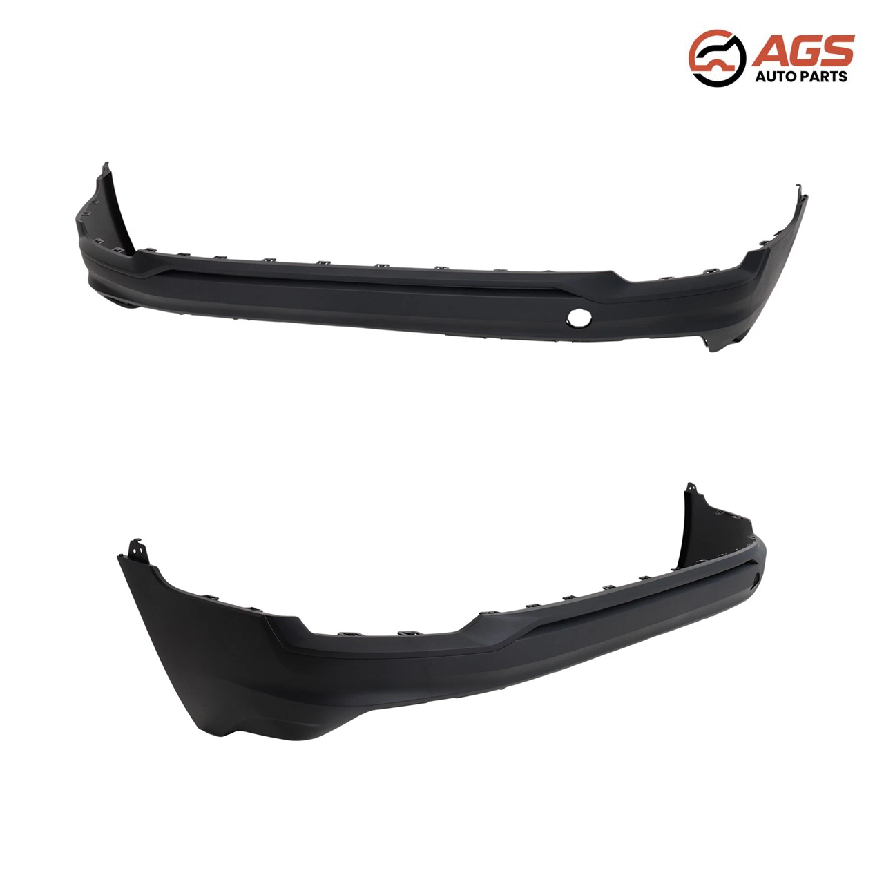 GMC TERRAIN 2018-2024 - REAR BUMPER COVER LOWER (SL|SLE; w/o Park Assist; w/o Hands-Free Liftgate; Textured Black)