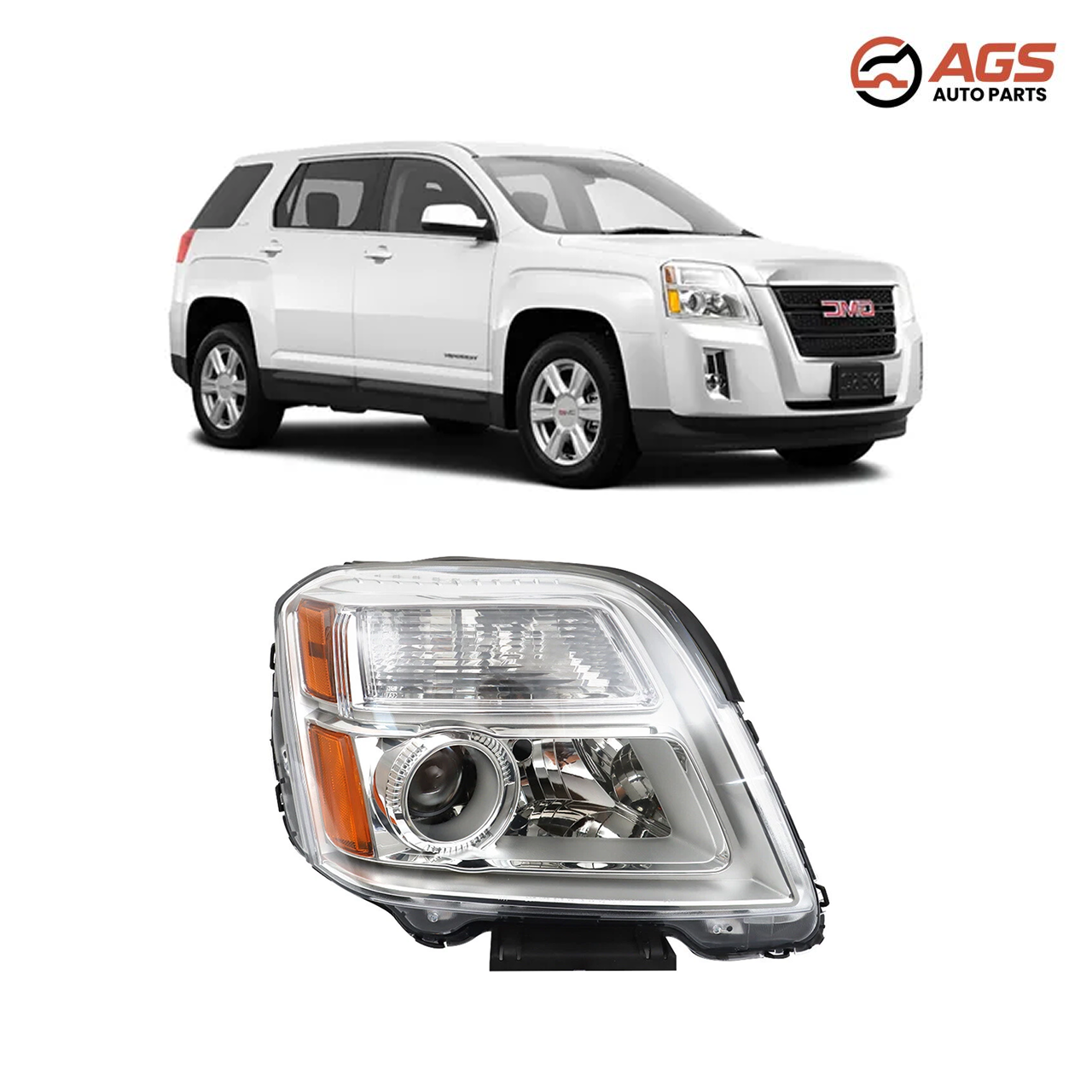GMC TERRAIN 2010-2015 - RT HEADLAMP ASSY COMPOSITE