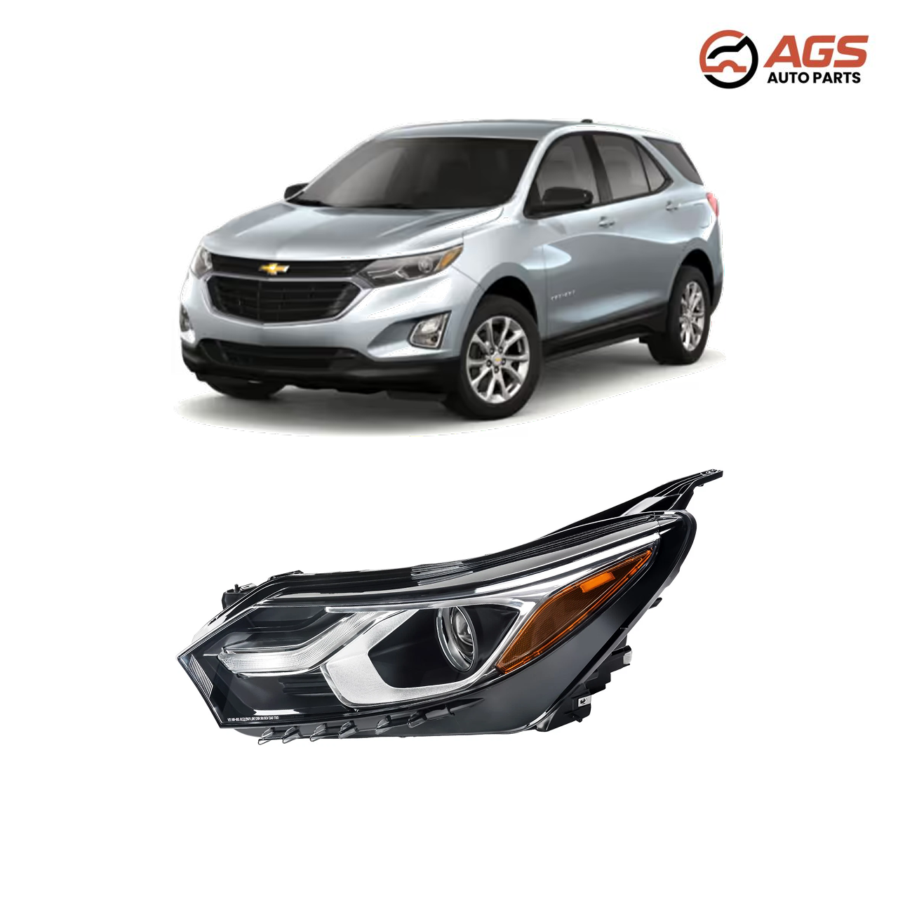 CHEVROLET EQUINOX 2018-2021 - LT HEADLAMP ASSY COMPOSITE (Halogen)