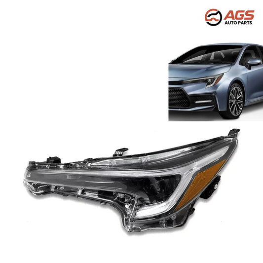 TOYOTA COROLLA 2023-2026 - LT HEADLAMP ASSY COMPOSITE (SE|XLE|XSE; Sedan; USA Built)
