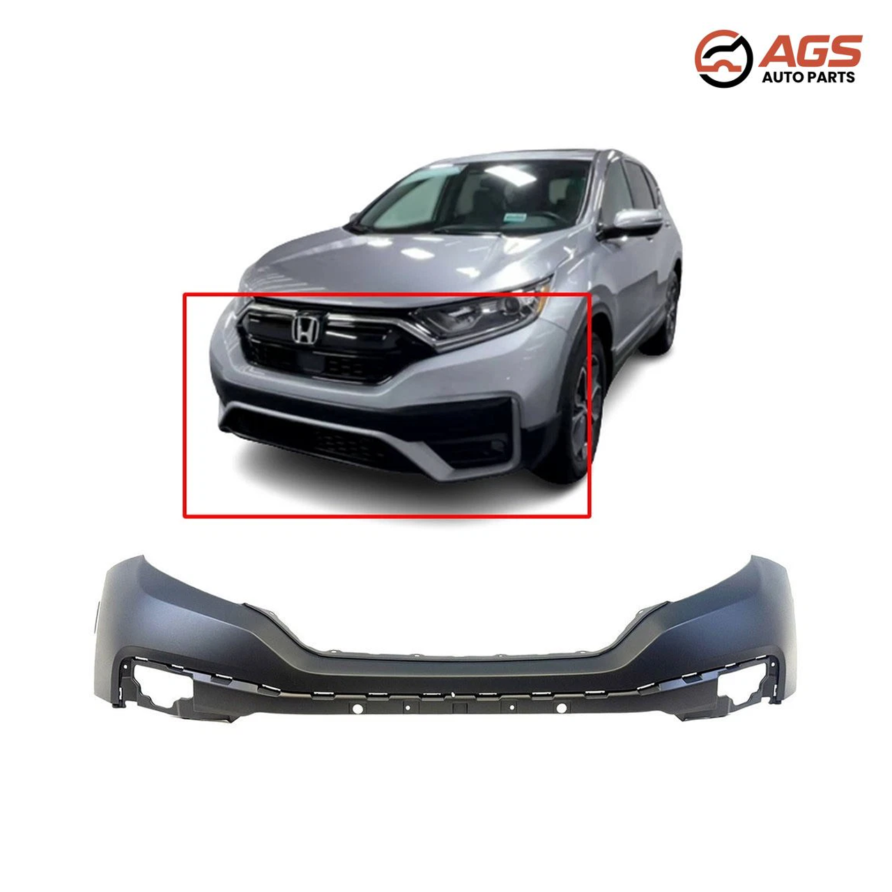 HONDA CR-V 2020-2022 - FRONT BUMPER COVER UPPER (Prime)