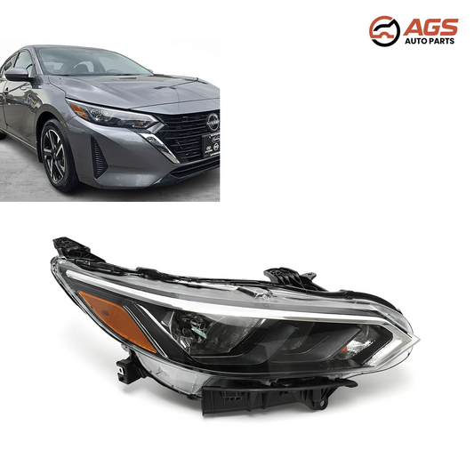 NISSAN SENTRA 2024-2025 - RT HEADLAMP ASSY COMPOSITE (S|S Plus|SV; Halogen)