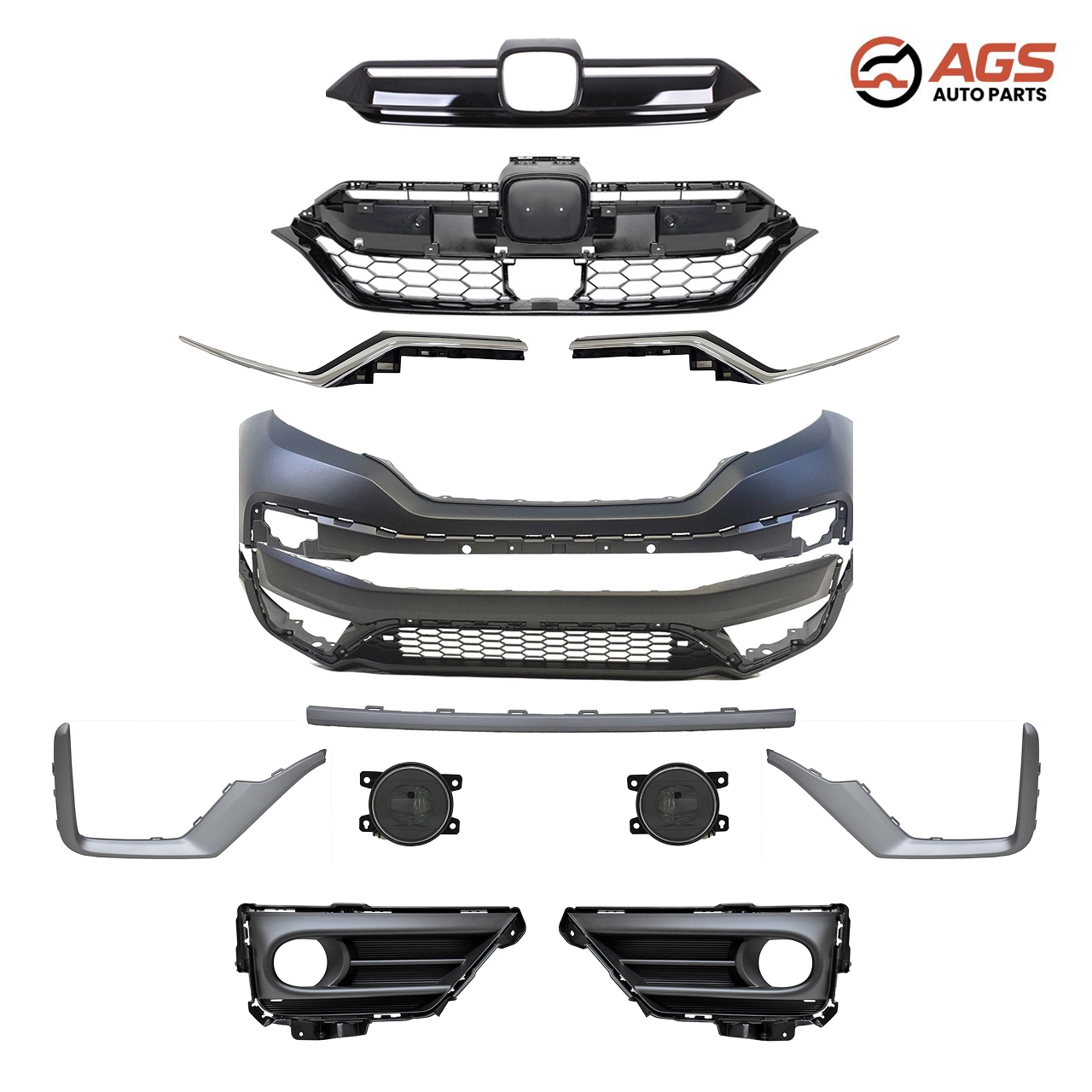 HONDA CR-V 2020-2022 - FRONT BUMPER (prime)(Kit)