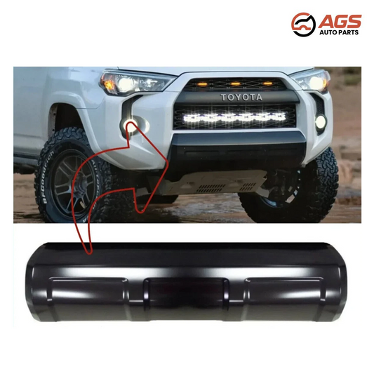 TOYOTA 4RUNNER 2014-2024 - FRONT BUMPER VALANCE (17" wheels; Black)
