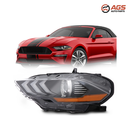 FORD MUSTANG 2018-2023 - LT HEADLAMP ASSY COMPOSITE (Coupe; LED)