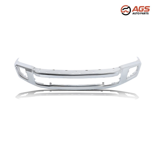 FORD F-250|F-350 SUPER DUTY 2020-2022 - FRONT BUMPER FACE BAR (w/Fog Lamps Chrome)
