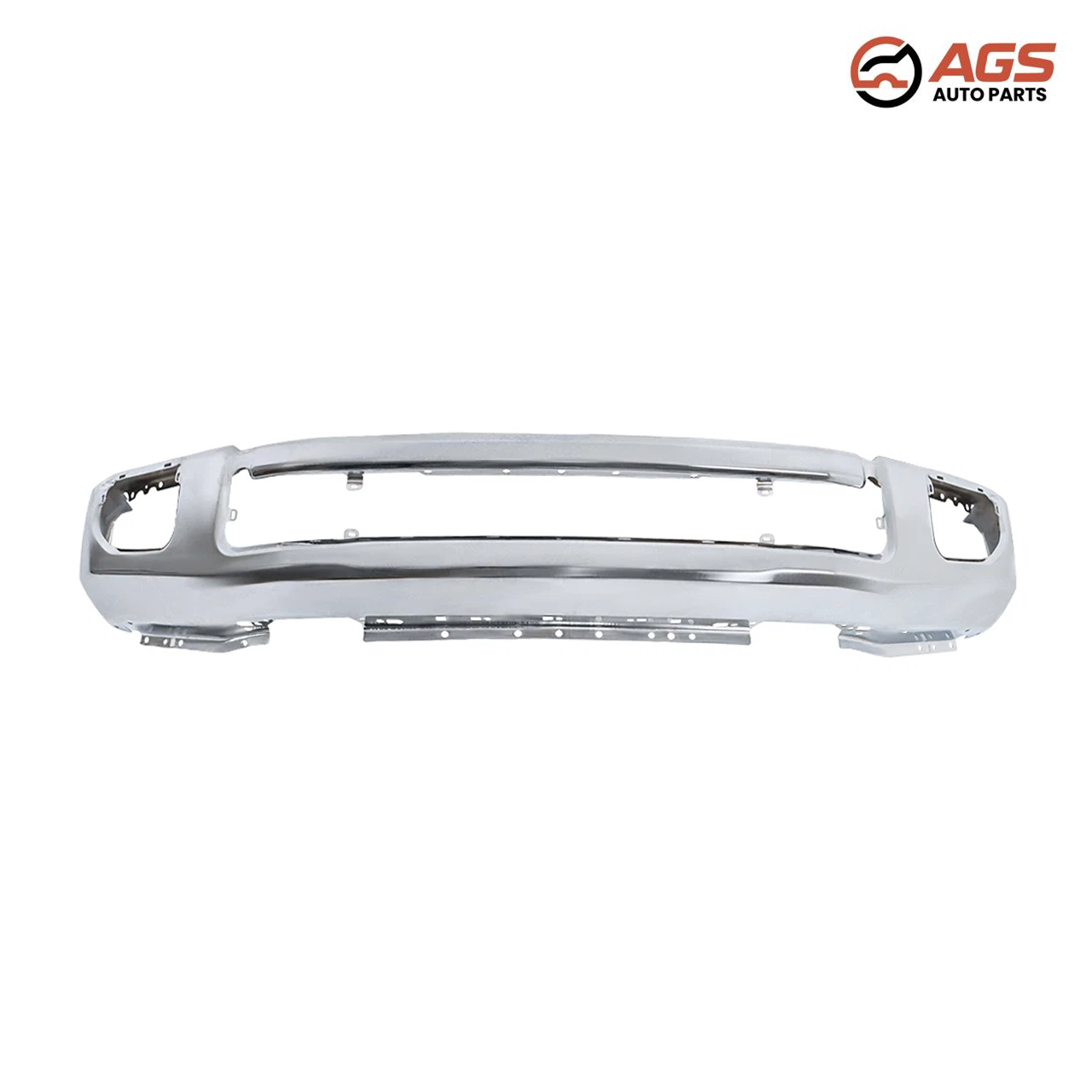 FORD F-250|F-350 SUPER DUTY 2020-2022 - FRONT BUMPER FACE BAR (w/Fog Lamps Chrome)