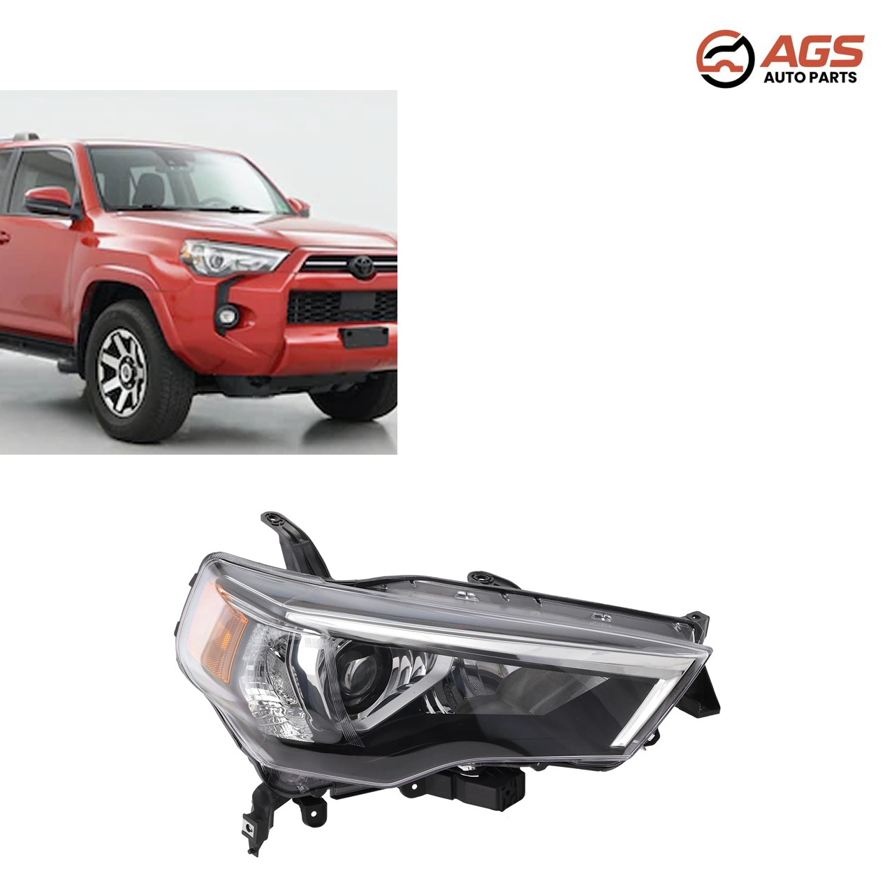 TOYOTA 4RUNNER 2021-2024 - RT HEADLAMP ASSY COMPOSITE (w/o Auto Headlamps)