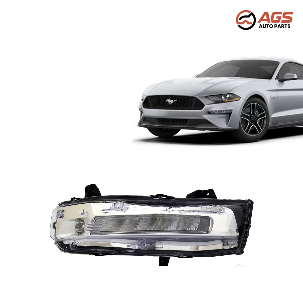FORD MUSTANG 2018-2023 - LT PARKLAMP ASSY (Coupe; w/Fog Lamps)