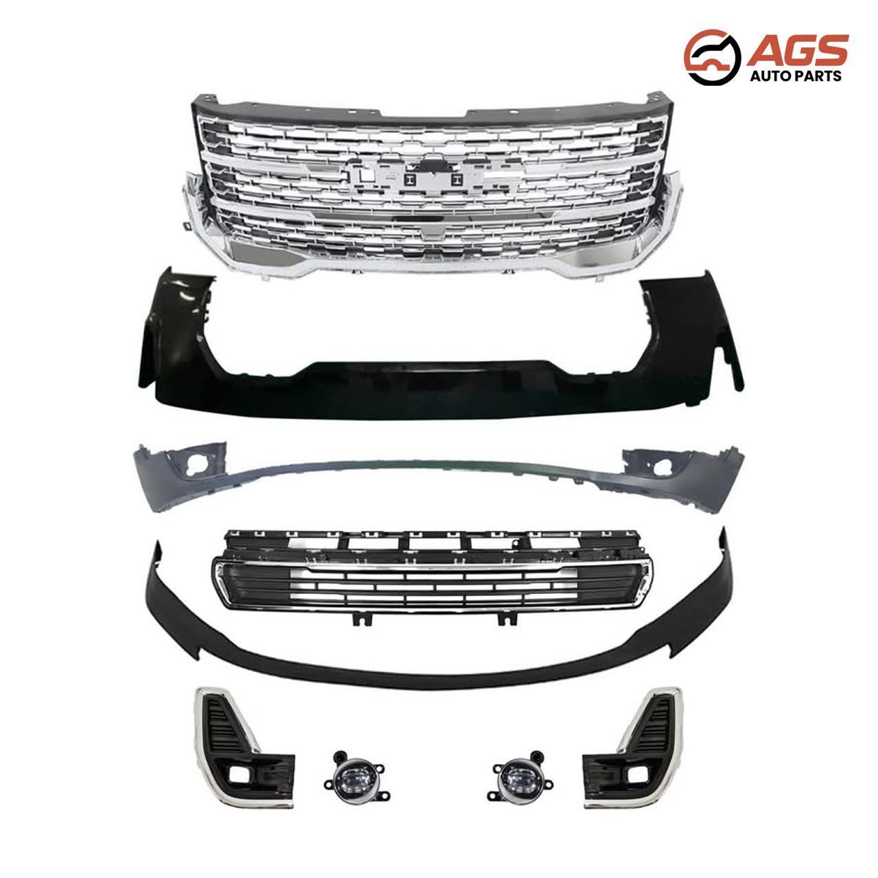 GMC ACADIA 2020-2023 - FRONT BUMPER COVER (Kit)