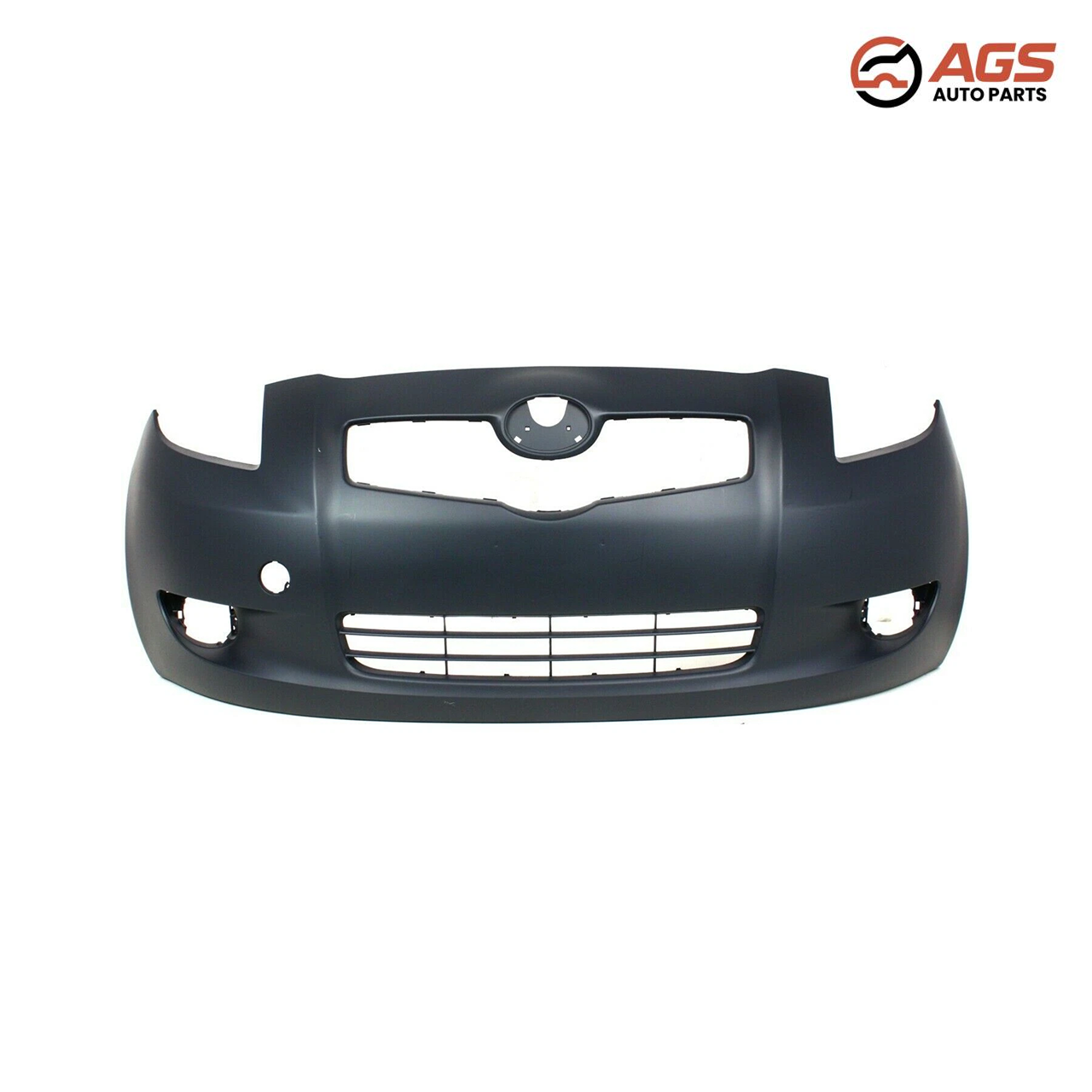 TOYOTA YARIS 2006-2008 - FRONT BUMPER COVER (Hatchback; w/fog lamps; prime)