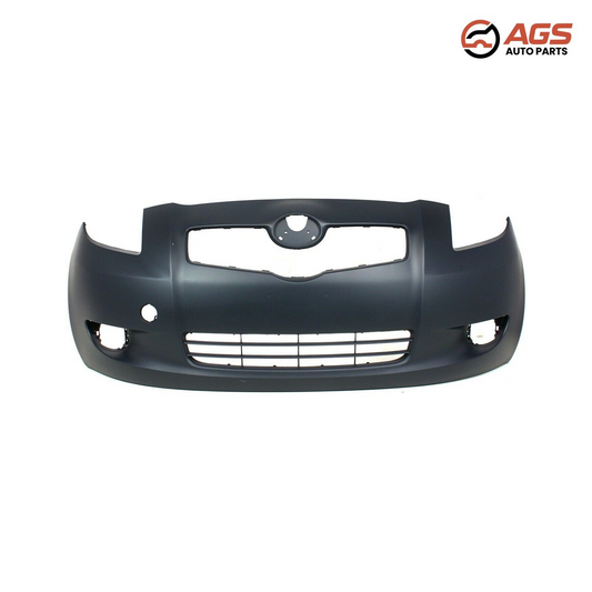 TOYOTA YARIS 2006-2008 - FRONT BUMPER COVER (Hatchback; w/fog lamps; prime)