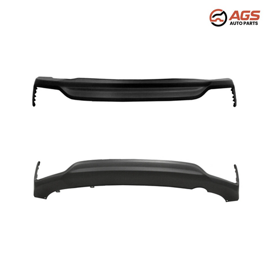 HYUNDAI ACCENT 2018-2022 - REAR BUMPER VALANCE PANEL (Sedan; Black)