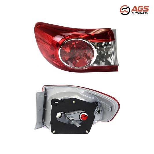 TOYOTA COROLLA 2011-2013 - LT TAIL LAMP ASSY OUTER (Japan Built; Len/Housing)
