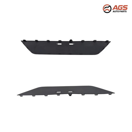 HYUNDAI SONATA 2020-2023 - REAR BUMPER MOLDING (Limited|Luxury|SEL|SEL Plus|Sport|Ultimate; Gloss Black)