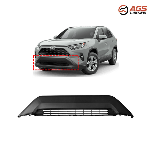 TOYOTA RAV4 2019-2021 - FRONT BUMPER GRILLE (LE|Limited|XLE|XLE Premium; w/o Tow Hook Hole; North America Built)