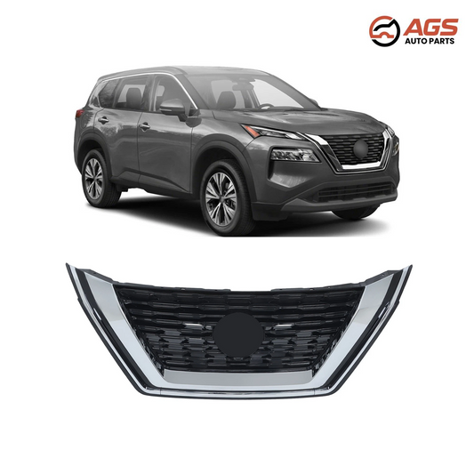 NISSAN ROGUE 2021-2023 - GRILLE ASSY (SL|SV; USA Built; w/Around View Monitor)