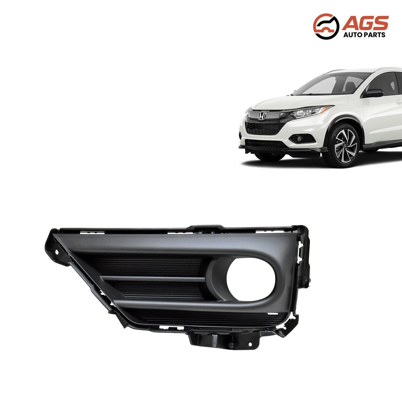HONDA CR-V 2020-2022 - LT FRONT BUMPER INSERT (EX|EX-L|Sport|Touring; Fog Lamp Bezel; w/Fog Lamps)