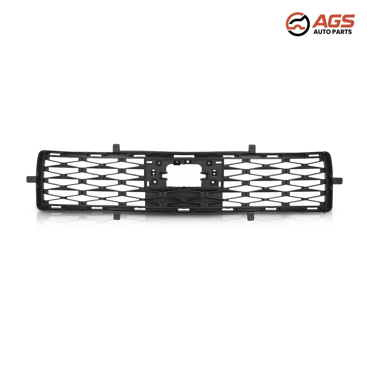 TOYOTA 4RUNNER 2021-2023 - FRONT BUMPER GRILLE (SR5 Premium|SR5 Sport|T Off|T Pro|T Sport; 17" wheel; wo/camera; MAT-BLK)