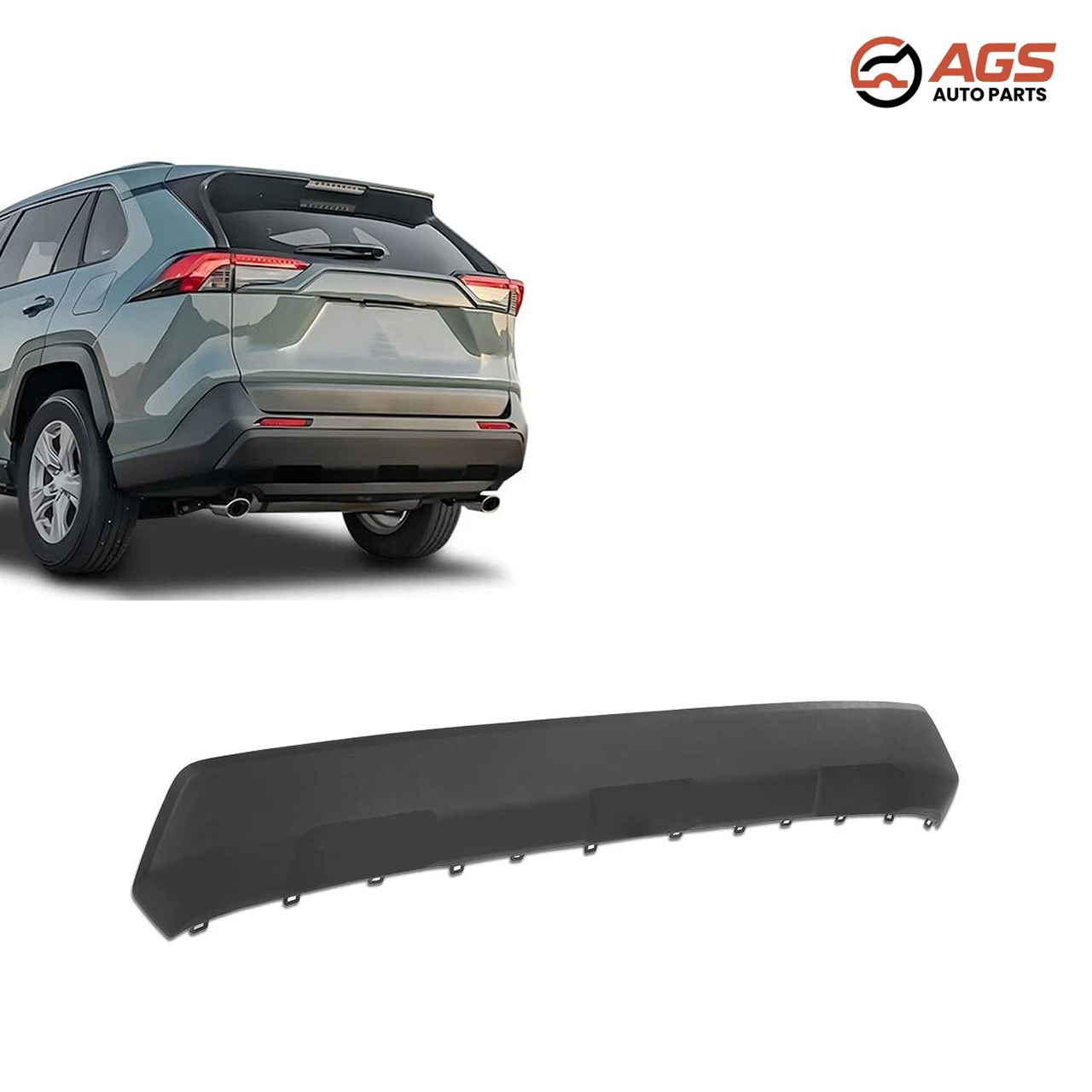 TOYOTA RAV4 2019-2025 - REAR BUMPER VALANCE PANEL (Limited|Hybrid Limited|Hybrid SE|Hybrid XSE)