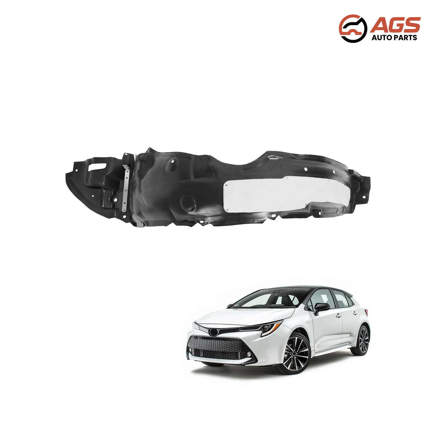 TOYOTA COROLLA 2017-2019 - LT FRONT FENDER INNER PANEL