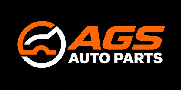 AGS Auto Parts — logotipo naranja y blanco